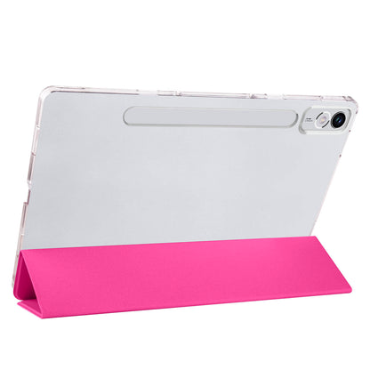 Lenovo Tab P12 Zore Smart Cover Standlı 1-1 Kılıf Mavi