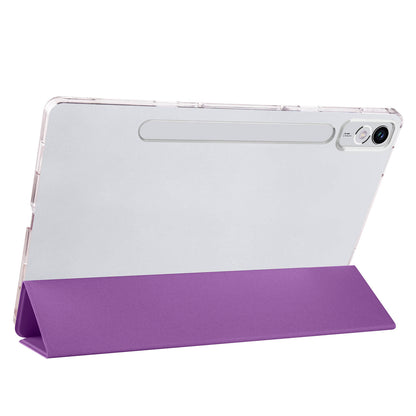 Lenovo Tab P12 Zore Smart Cover Standlı 1-1 Kılıf Pembe