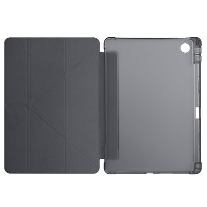 Lenovo Tab TB-311FU Kılıf Zore Tri Folding Kalem Bölmeli Standlı Kılıf Lila