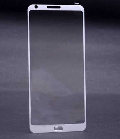 LG G6 Zore Ekranı Tam Kaplayan Düz Cam Koruyucu