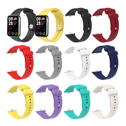 Mi Band 8 Pro Zore KRD-109 Silikon Kordon Koyu Kırmızı