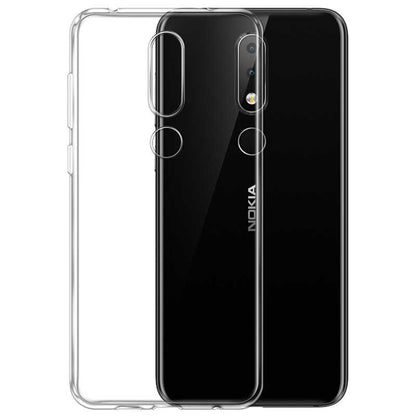 Nokia 5.1 Plus Kılıf Zore Süper Silikon Kapak