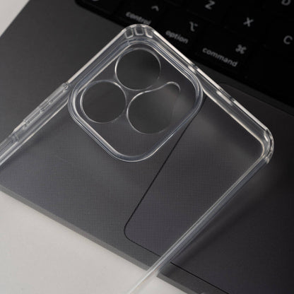 Omix X6 Kılıf Zore 2mm Anti Shock Silikon Renksiz