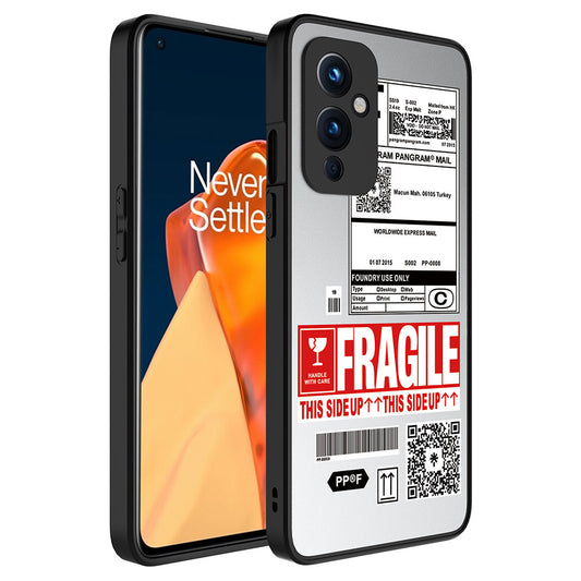 One Plus 9 Kılıf Aynalı Desenli Kamera Korumalı Parlak Zore Mirror Kapak Fragile
