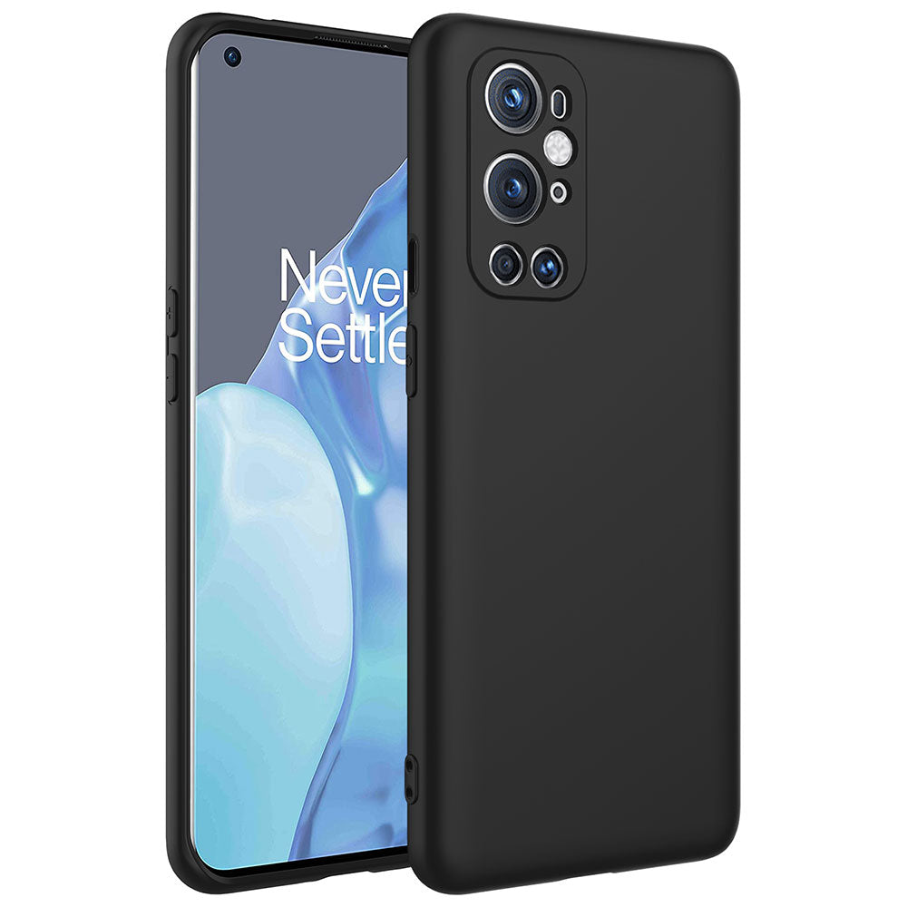 One Plus 9 Pro Kılıf Zore Mara Lansman Kapak Siyah