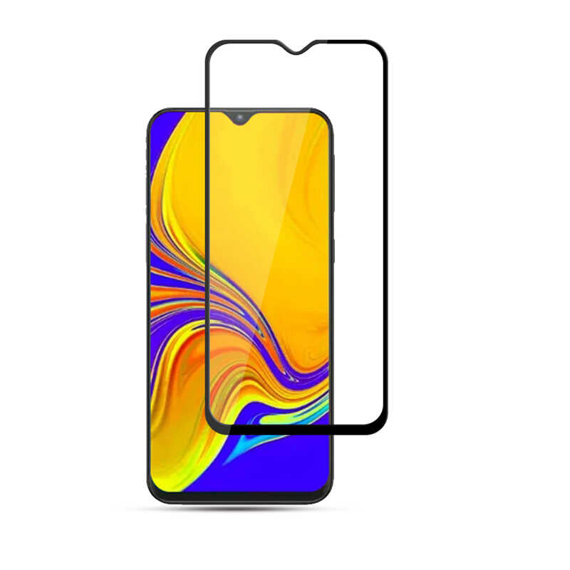 Oppo A15 Zore Kenarları Kırılmaya Dayanıklı Cam Ekran Koruyucu