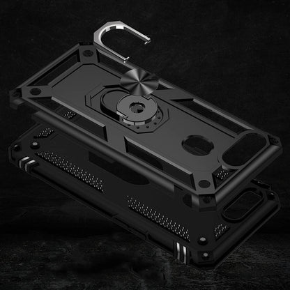 Oppo AX7 Kılıf Zore Vega Kapak Mavi