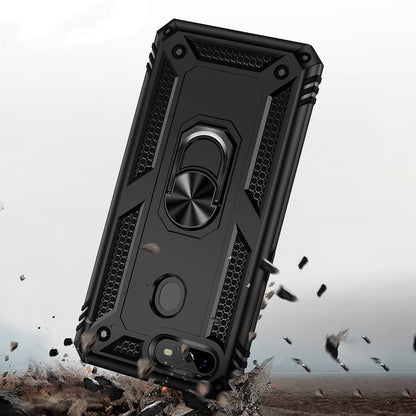 Oppo AX7 Kılıf Zore Vega Kapak Siyah