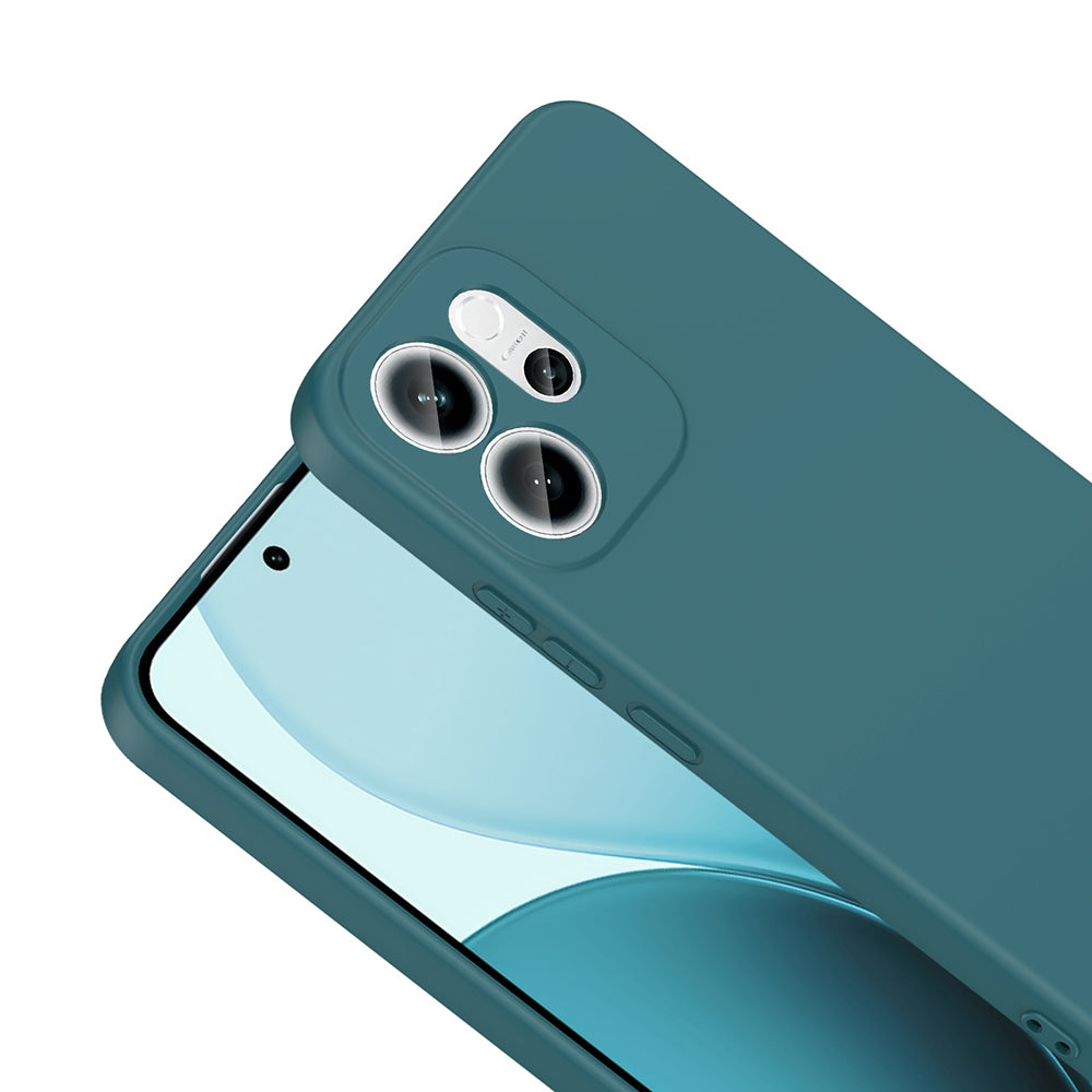 Oppo Reno 14F 5G Kılıf Zore Mara Lansman Kapak Koyu Yeşil