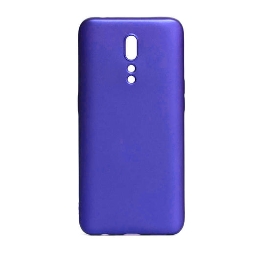 Oppo Reno Z Kılıf Zore Premier Silikon Kapak Saks Mavi