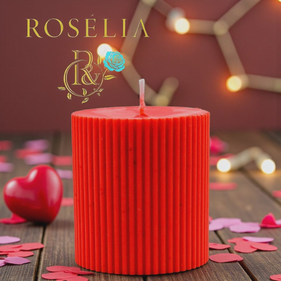 Modern Tasarım Baton Dekoratif Mum | Rosélia