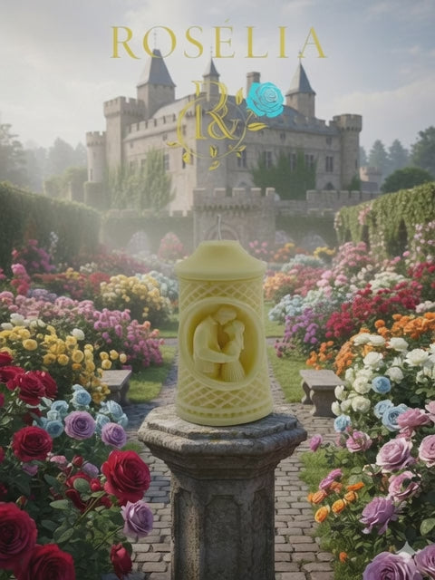 İlk Öpücük Valentine Collection Dekoratif Mum - Sevgililer Günü | Rosélia