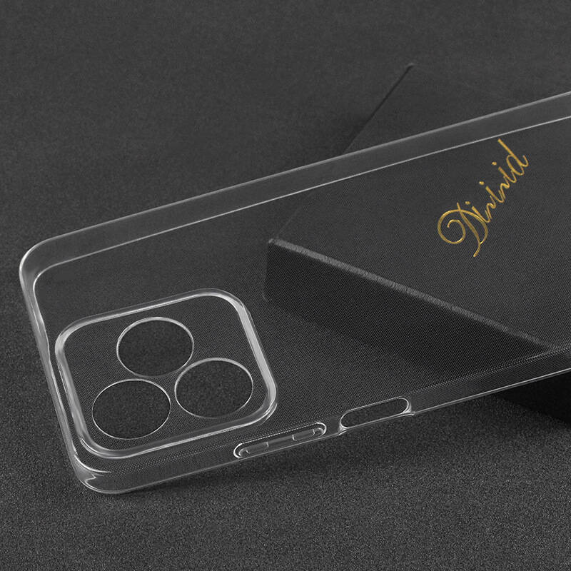 Realme C53 Kılıf Zore Süper Silikon Kapak Renksiz