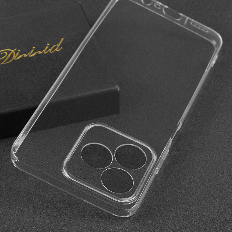 Realme C53 Kılıf Zore Süper Silikon Kapak Renksiz