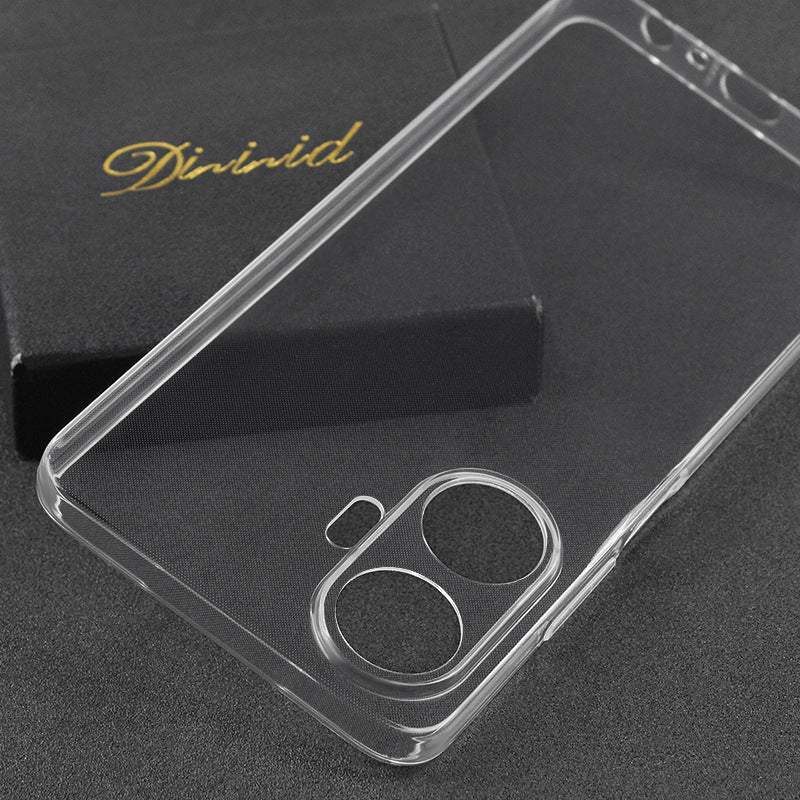 Realme C55 Kılıf Zore Süper Silikon Kapak Renksiz