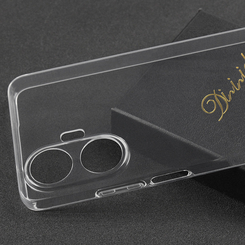 Realme C55 Kılıf Zore Süper Silikon Kapak Renksiz