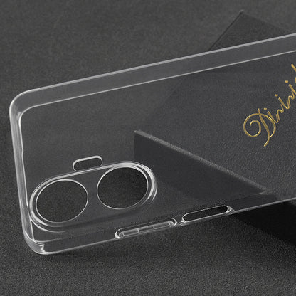 Realme C55 Kılıf Zore Süper Silikon Kapak Renksiz