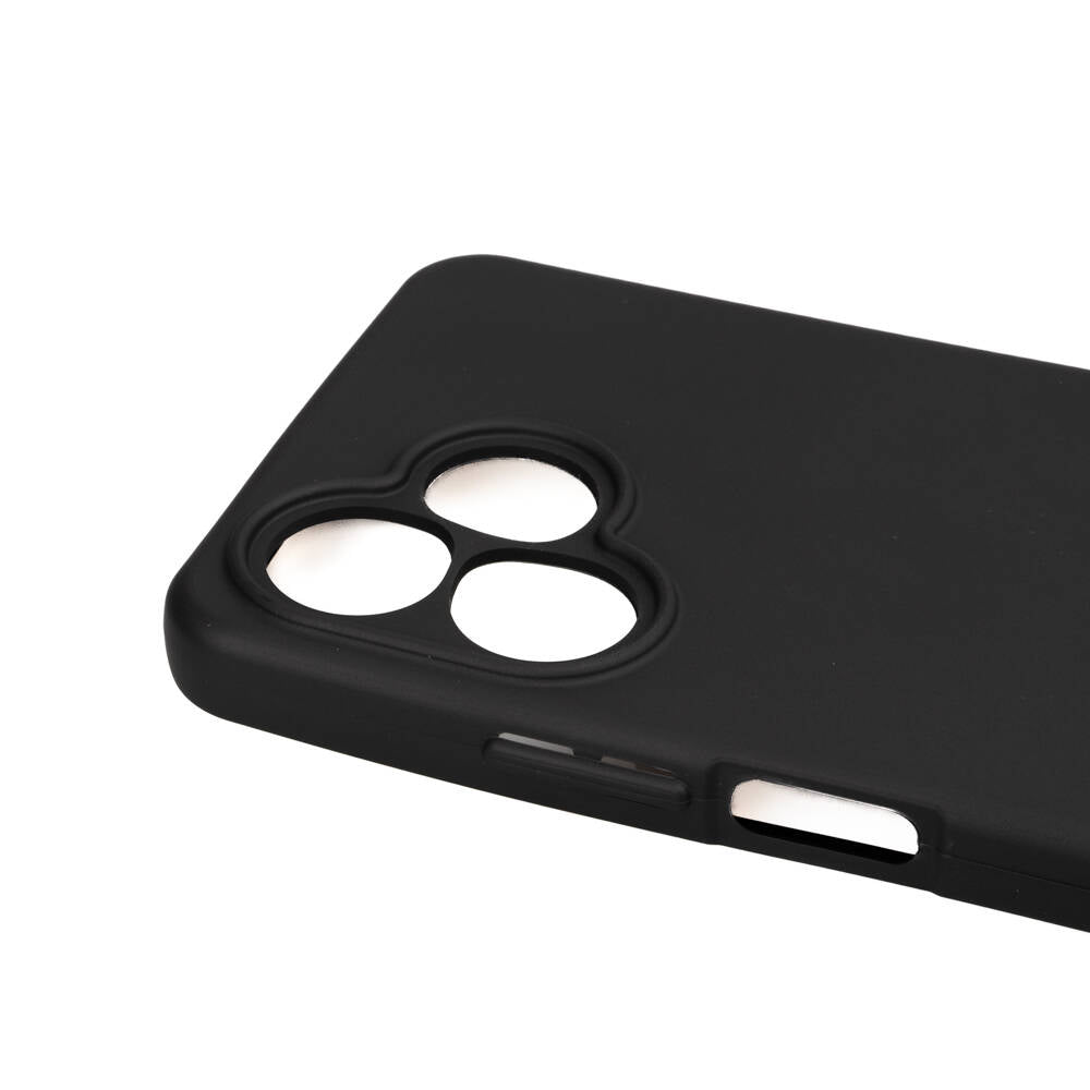 Realme Note 50 Kılıf Zore Biye Silikon Siyah