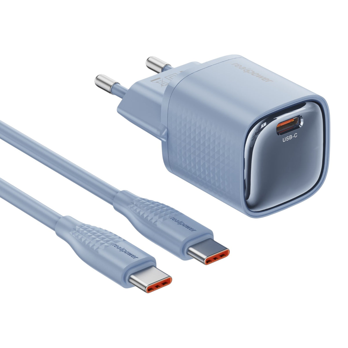 RealPower TCS30WWH GAN 30W 3000 mAh Type-C To Type-C Şarj Aleti NT-119362