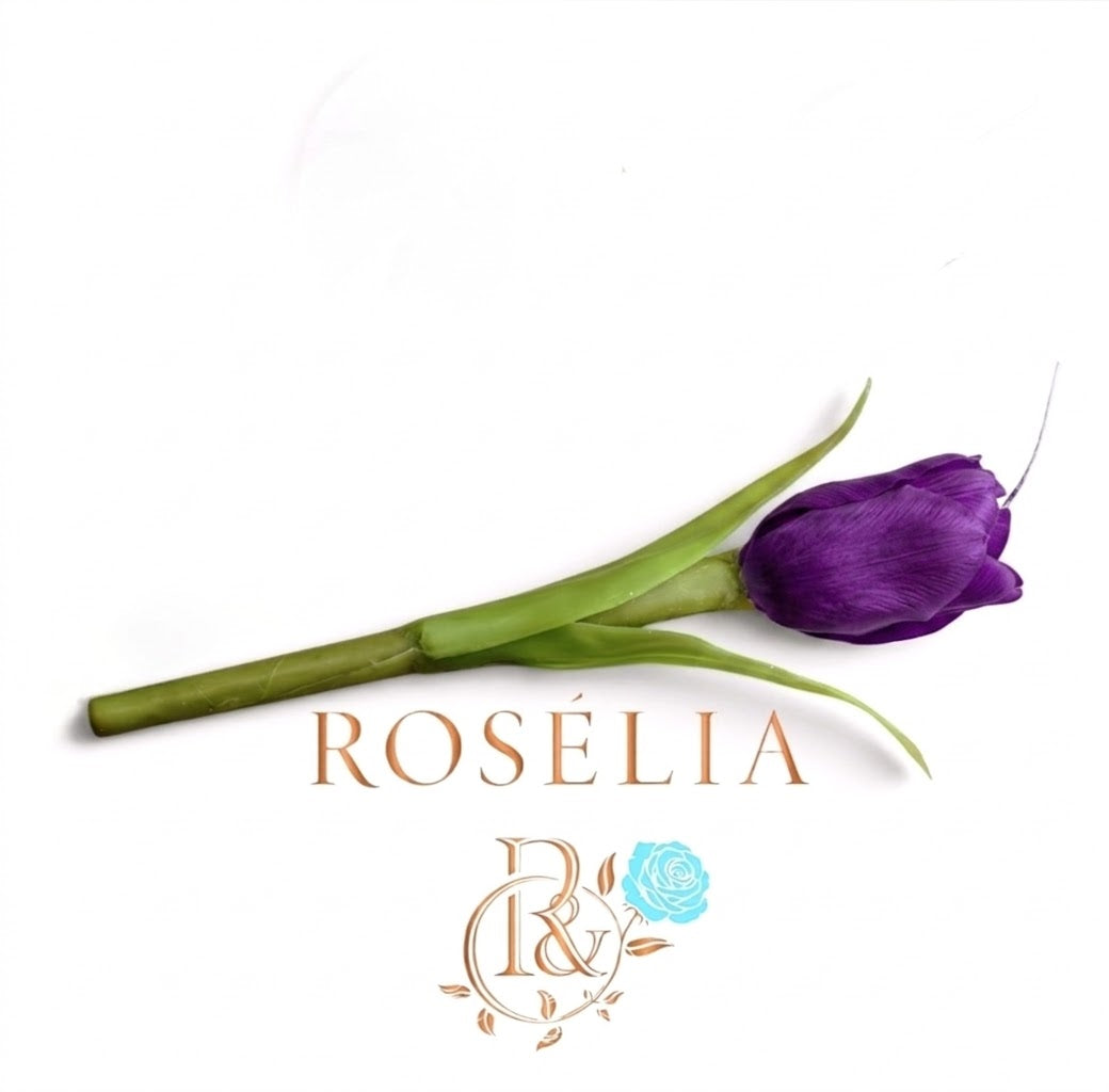 Lale Tasarım El Yapımı Çiçek Mum | Rosélia