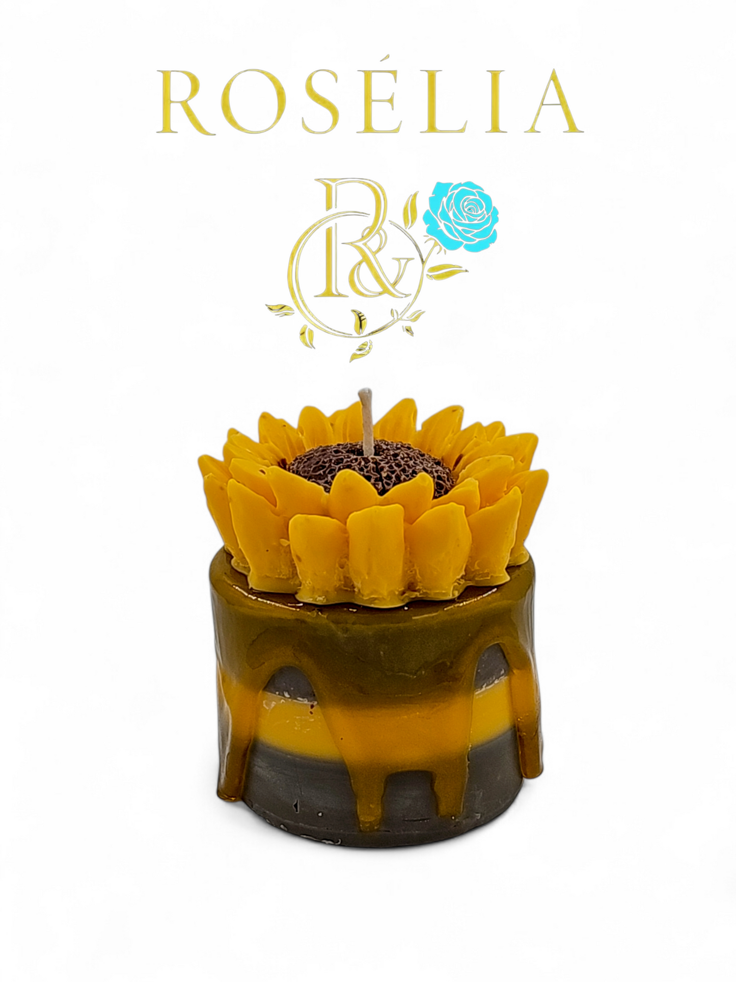 Pasta Mum Serisi - El Yapımı Dekoratif Doğum Günü Mumu | Rosélia
