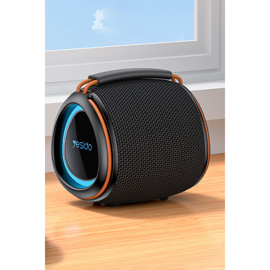 Yesido YSW40 BT 5.3 RGB Kablosuz Hoparlör - Siyah