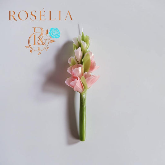Glayör Çiçek Mum | Rosélia