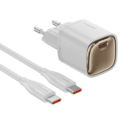 RealPower TCS30WWH GAN 30W 3000 mAh Type-C To Type-C Şarj Aleti NT-119362
