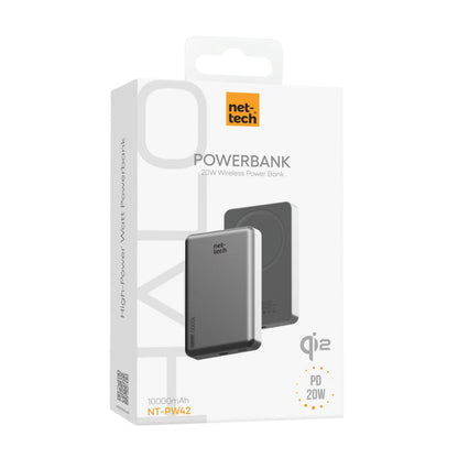 Nettech NT-PW42 20W PD 10000 MAh Magsafe Powerbank NT-117906