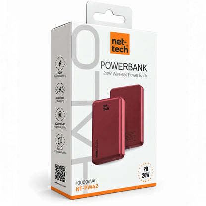Nettech NT-PW42 20W PD 10000 MAh Magsafe Powerbank NT-117906