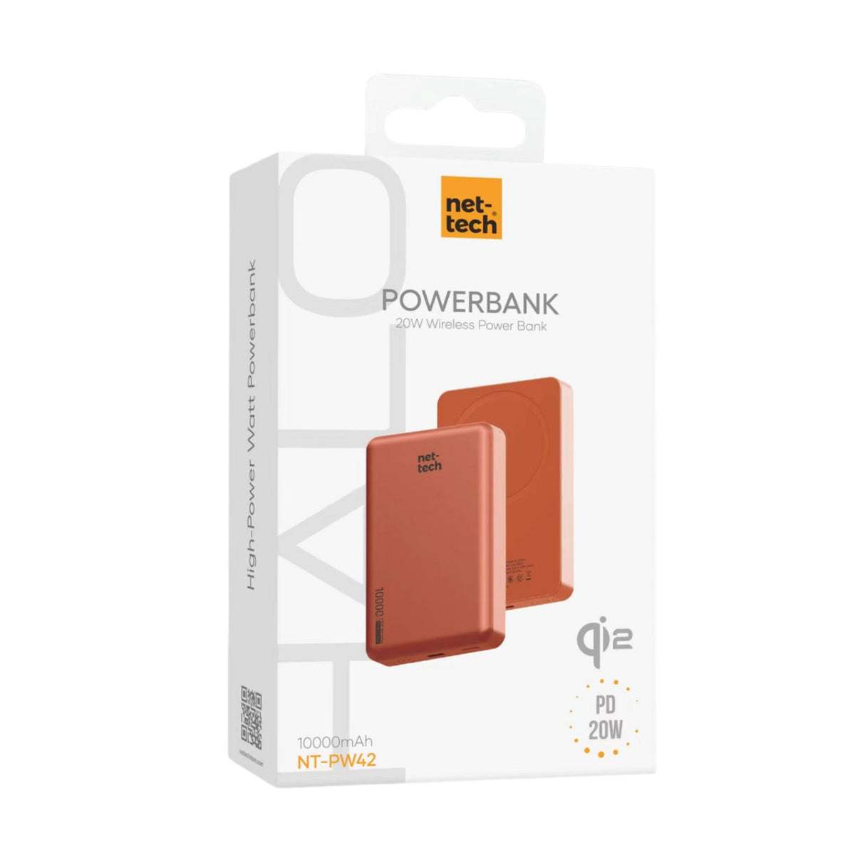 Nettech NT-PW42 20W PD 10000 MAh Magsafe Powerbank NT-117906