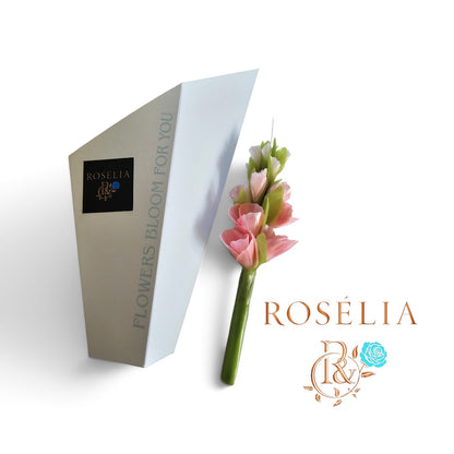 Glayör Çiçek Mum | Rosélia