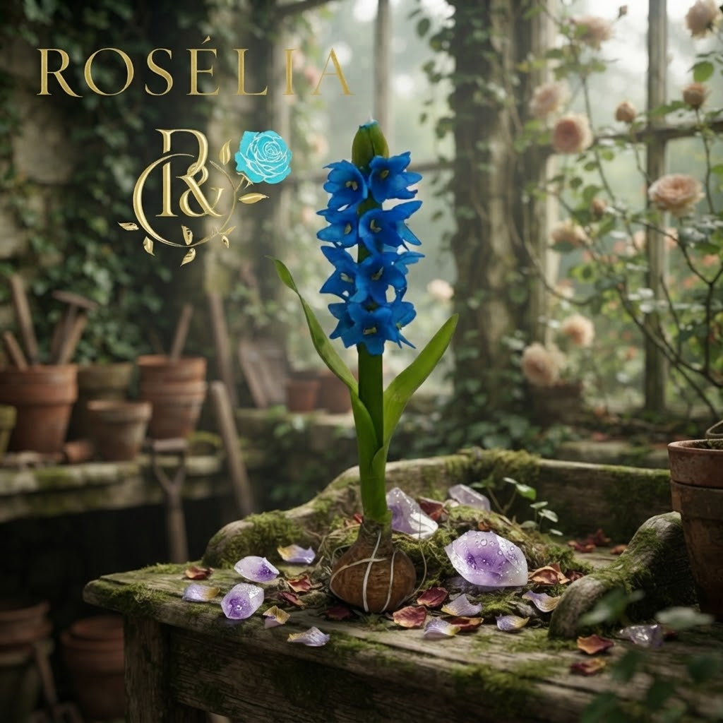 Gerçek Bir Sanat Eseri: Rosélia Sümbül Esnek Çiçek Mumu 💜