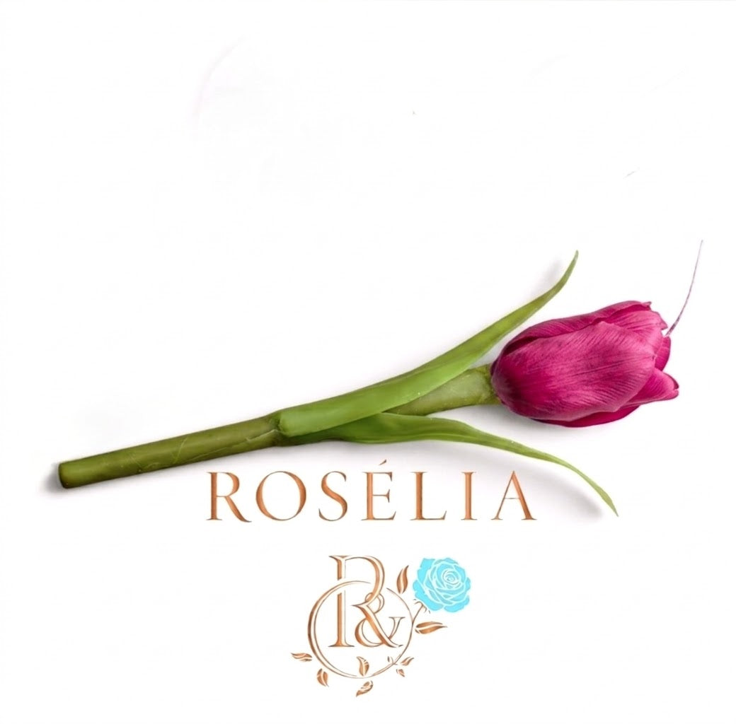 Lale Tasarım El Yapımı Çiçek Mum | Rosélia