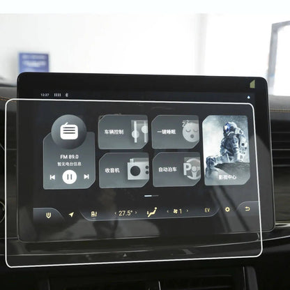 Skywell ET5 Zore Araç Multimedya Temperli Cam Ekran Koruyucu Renksiz