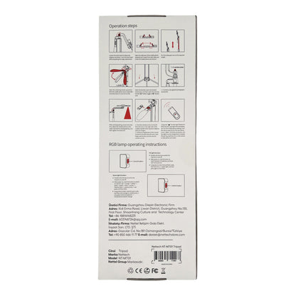 Nettech NT-MT01 Telefon Multi-Function Tripod Stand (Siyah) NT-106750