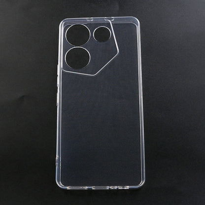 Tecno Camon 20 Pro 4G Kılıf Zore Süper Silikon Kapak Renksiz