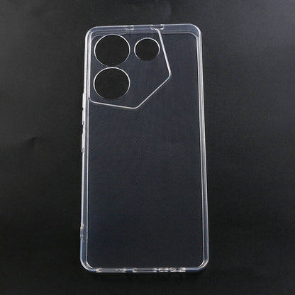 Tecno Camon 20 Pro 5G Kılıf Zore Süper Silikon Kapak Renksiz