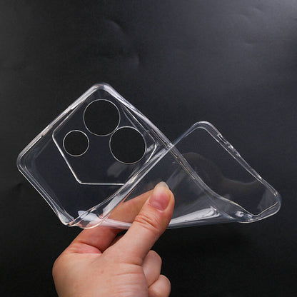 Tecno Camon 20 Pro 5G Kılıf Zore Süper Silikon Kapak Renksiz