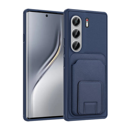 Tecno Camon 40 Pro Kılıf Kartlıklı TPU Zore Bikart Kapak