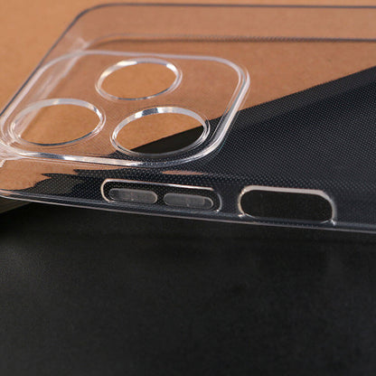 Tecno Spark 10 4G Kılıf Zore Süper Silikon Kapak Renksiz