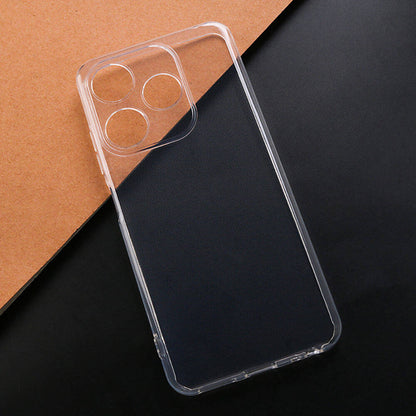 Tecno Spark 10C Kılıf Zore Süper Silikon Kapak Renksiz