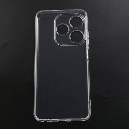 Tecno Spark 10C Kılıf Zore Süper Silikon Kapak Renksiz