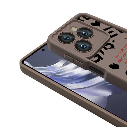 Tecno Spark 20C Kılıf Kamera Korumalı Baskılı Arka Yüzey Zore Klas Kapak Siyah