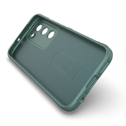 Tecno Spark 40 Pro Kılıf Esnek TPU Oyuklu Arka Yüzey Tasarımlı Zore Etnik Silikon Kapak Siyah