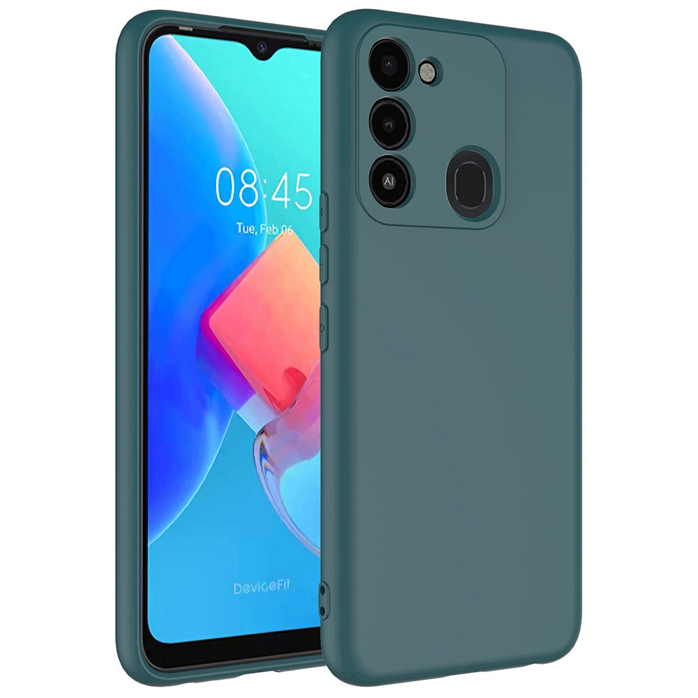 Tecno Spark 8C Kılıf Zore Mara Lansman Kapak Siyah