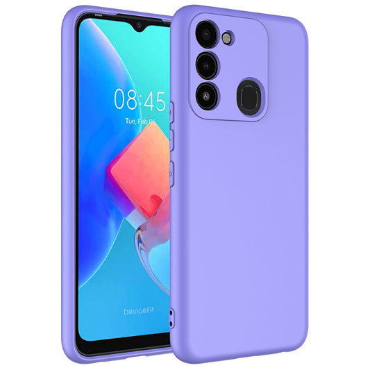 Tecno Spark 8C Kılıf Zore Mara Lansman Kapak Lila