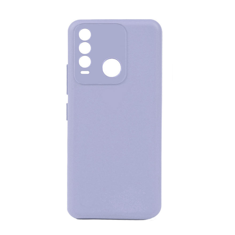 Tecno Spark 8T Kılıf Zore Biye Silikon Lila