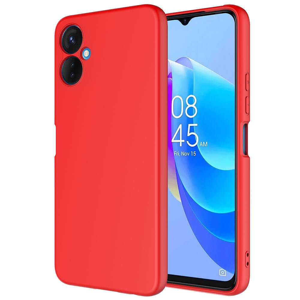 Tecno Spark 9 Pro Kılıf Zore Mara Lansman Kapak Kırmızı
