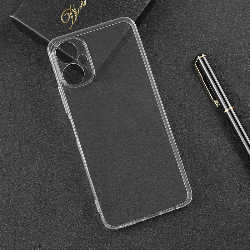 Tecno Spark 9 Pro Kılıf Zore Süper Silikon Kapak Renksiz